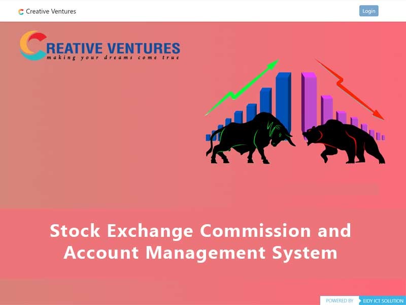 Creative Ventures Stock Exchange Commission Management System